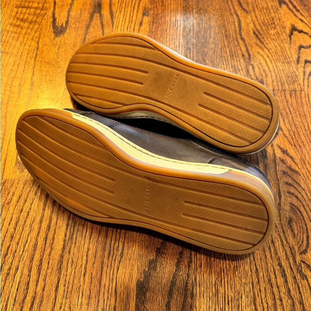 Men's Cole Haan Leather Casual Shoes - Picture 3 of 4